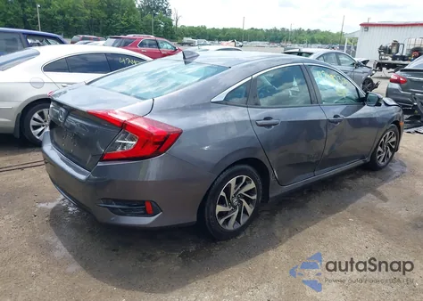 2018 Honda Civic Ex z USA, uszkodzony, nr VIN 2HGFC2F71JH501947